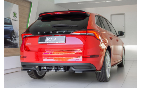 Спойлер Skoda Scala