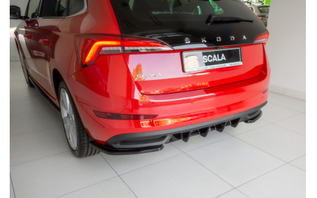 Накладка задняя Skoda Scala