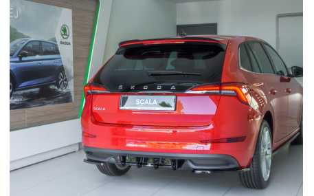 Накладка задняя Skoda Scala