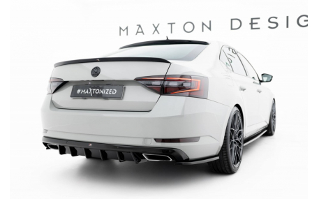 Накладка задняя Skoda Superb 2015-2019