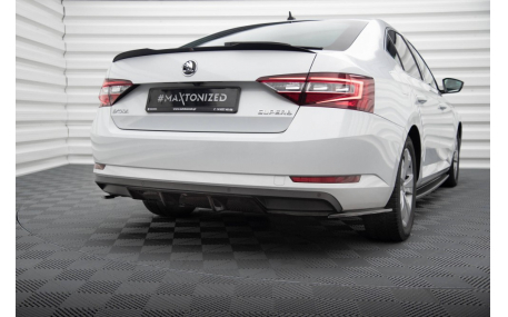 Накладка задняя Skoda Superb 2015-2019