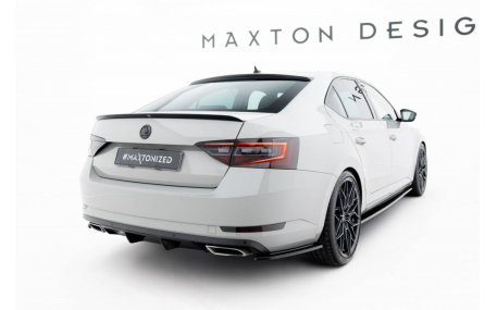 Накладка задняя Skoda Superb 2015-2019