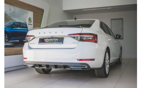 Накладка задняя Skoda Superb 2019-2023