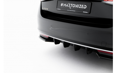 Накладки на бампера Skoda Superb