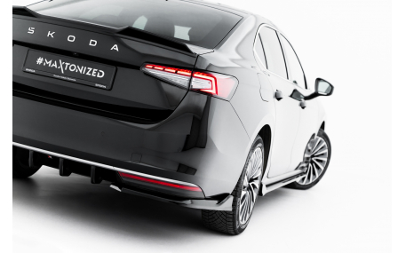 Накладки на бампера Skoda Superb