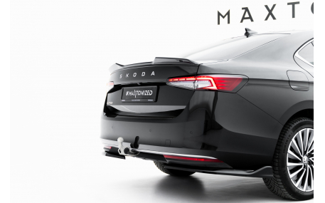 Накладки на бампера Skoda Superb