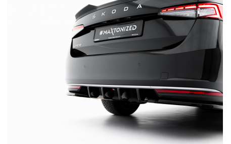 Накладки на бампера Skoda Superb