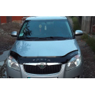 Дефлектор капота Skoda Fabia 2007-2011