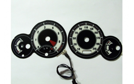 Шкалы приборов Citroen Berlingo