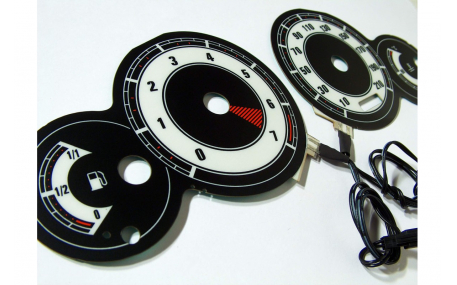 Шкалы приборов Citroen Berlingo