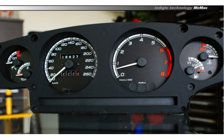 Шкалы приборов Fiat Coupe