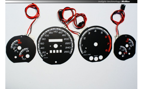 Шкалы приборов Fiat Coupe