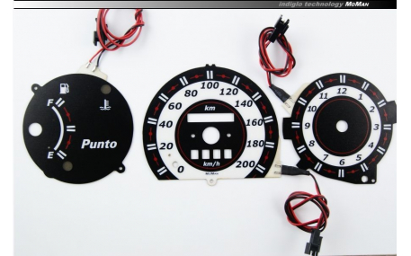 Шкалы приборов Fiat Punto I