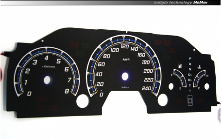 Шкалы приборов Honda Accord