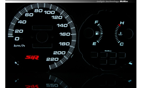 Шкалы приборов Honda Civic