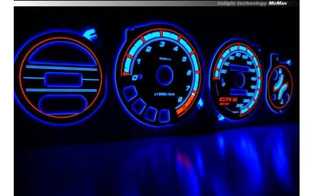 Шкалы приборов Honda CRX Del Sol