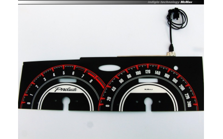 Шкалы приборов Honda Prelude