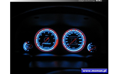 Шкалы приборов Honda Prelude