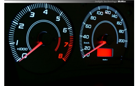 Шкалы приборов MitsubishiI Colt