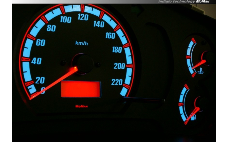 Шкалы приборов MitsubishiI Colt