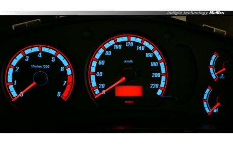 Шкалы приборов MitsubishiI Colt