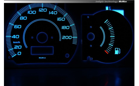 Шкалы приборов MitsubishiI Colt