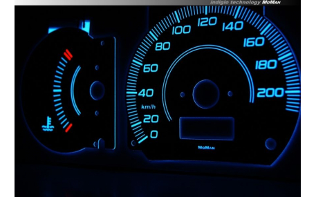 Шкалы приборов MitsubishiI Colt