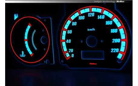 Шкалы приборов MitsubishiI Colt