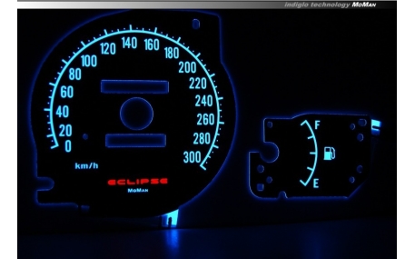 Шкалы приборов MitsubishiI Eclipse