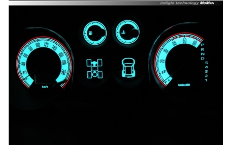 Шкалы приборов Mitsubishi Pajero