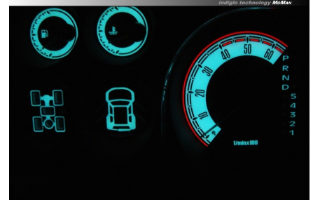 Шкалы приборов Mitsubishi Pajero