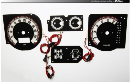 Шкалы приборов Mitsubishi Pajero