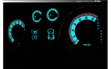 Шкалы приборов Mitsubishi Pajero