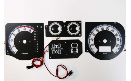 Шкалы приборов Mitsubishi Pajero