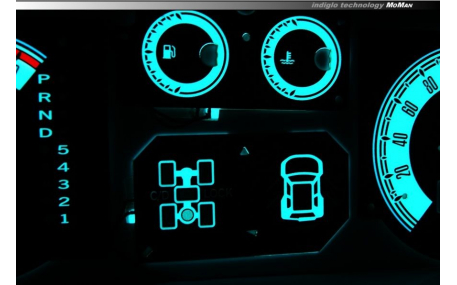 Шкалы приборов Mitsubishi Pajero