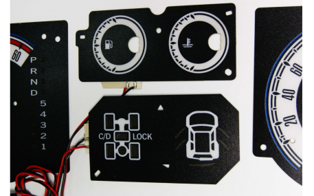 Шкалы приборов Mitsubishi Pajero