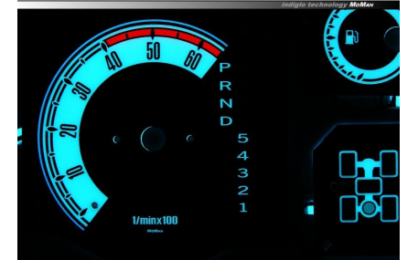 Шкалы приборов Mitsubishi Pajero