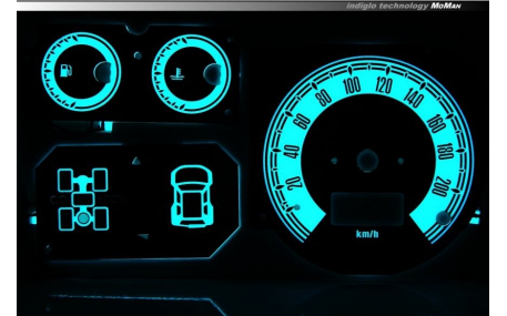 Шкалы приборов Mitsubishi Pajero