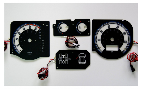 Шкалы приборов Mitsubishi Pajero