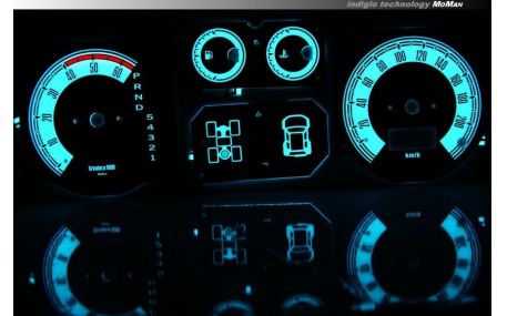 Шкалы приборов Mitsubishi Pajero