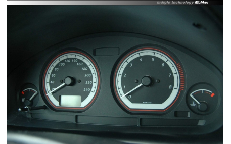 Шкалы приборов Mitsubishi Space Star