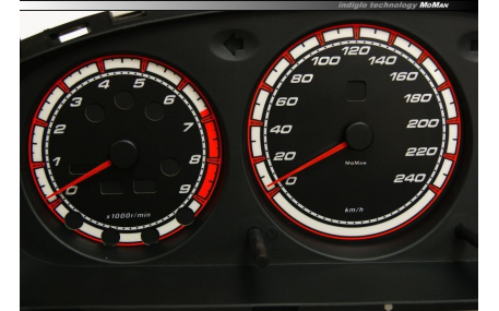 Шкалы приборов Nissan Primera