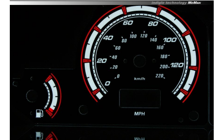 Шкалы приборов Nissan Primera
