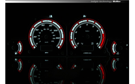 Шкалы приборов Nissan Primera