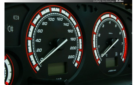 Шкалы приборов Nissan Primera