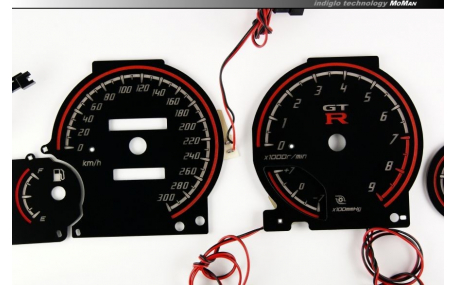 Шкалы приборов Nissan Skyline R33