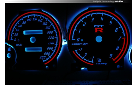 Шкалы приборов Nissan Skyline R33
