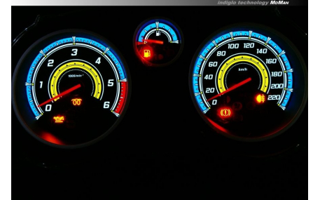 Шкалы приборов Opel Corsa D