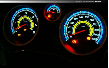 Шкалы приборов Opel Corsa D