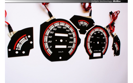 Шкалы приборов Peugeot 106